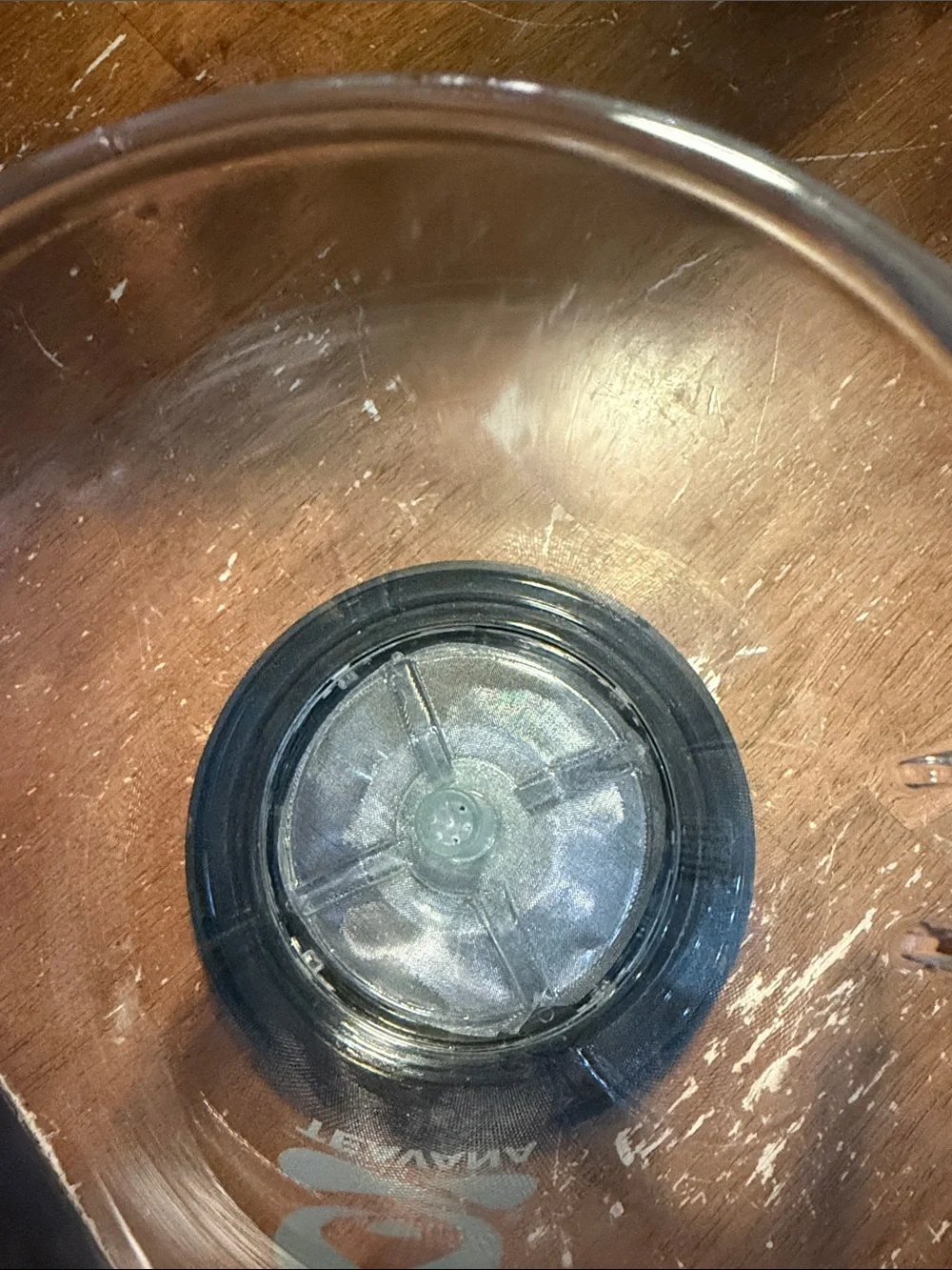 Teavana clear plastic